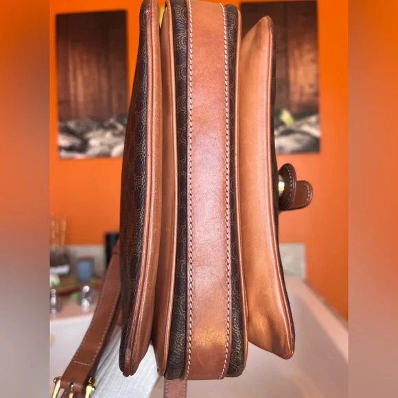 CELINE Vintage Macadam Crossbody Bag - Picture 7 of 15